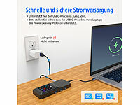 ; Aktive USB-3.0-Hubs mit einzeln schaltbaren Ports Aktive USB-3.0-Hubs mit einzeln schaltbaren Ports Aktive USB-3.0-Hubs mit einzeln schaltbaren Ports 